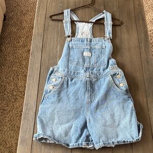 Light Blue Denim Overalls